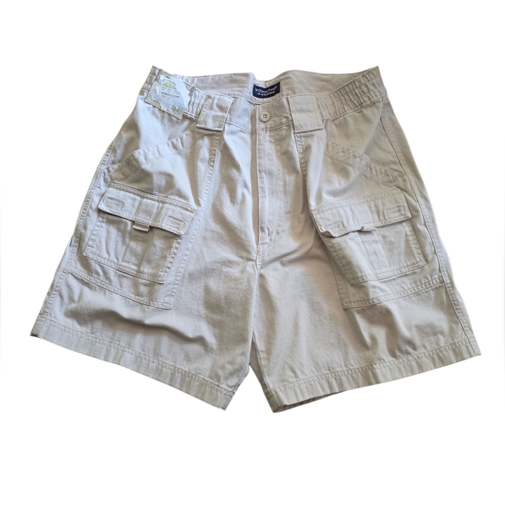 Roundtree & Yorke Light Tan Cargo Shorts